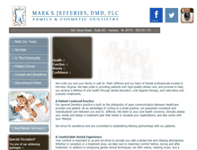 Tablet Screenshot of drmarkjefferies.com